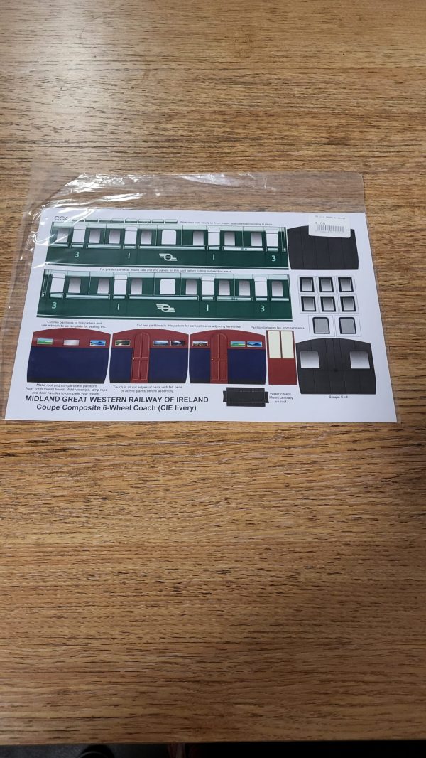 CC4 MGWR 6-Wheel Coupe/Comp Coach