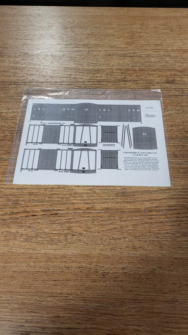 CC10 Lough Swilly Railway 6-ton Box Van