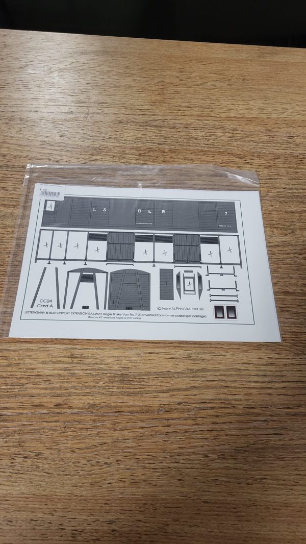 CC24 Letterkenny and Burtonport Bogie Breakvan No.7