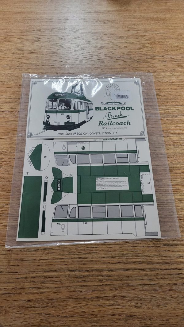 T16 Blackpool Brush Bogie Single Railcoach