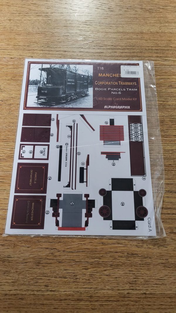 T18 Manchester Corporation Bogie Parcels Tram No. 6