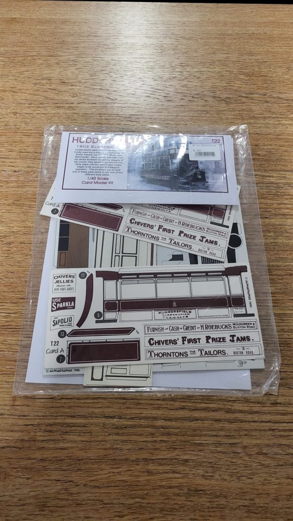 T22 Huddersfield 1902 Electric Tramcar