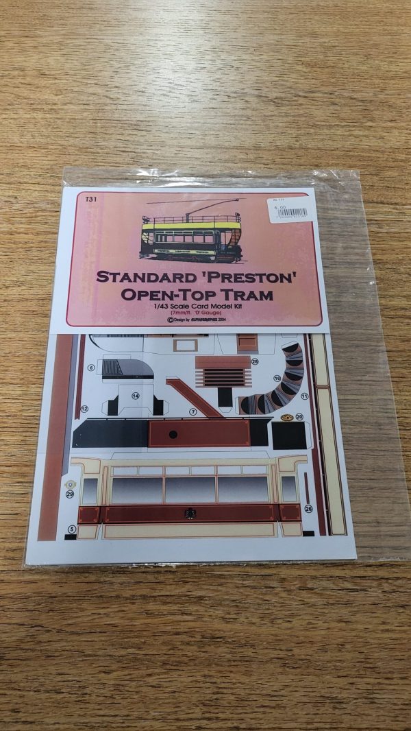 T31 Preston Standard Open-Top Tram
