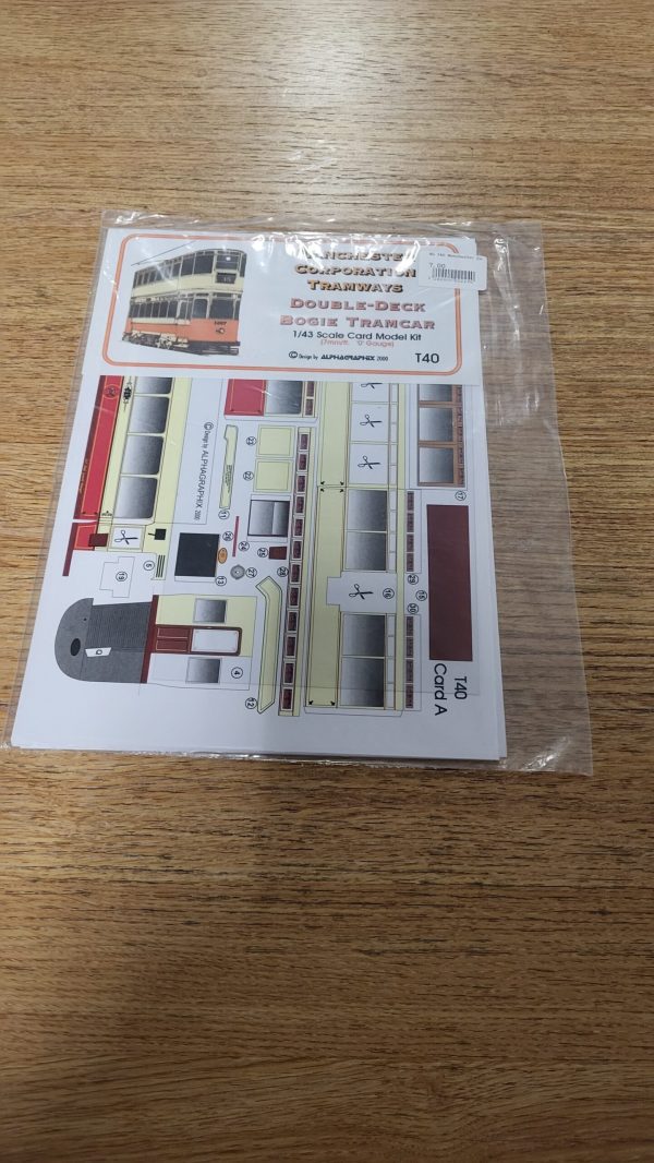 T40 Manchester Corporation Standard Double-Deck Bogie Tramcar