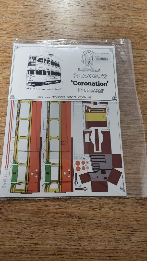 T43 Glasgow 'Coronation' Double Deck Tramcar