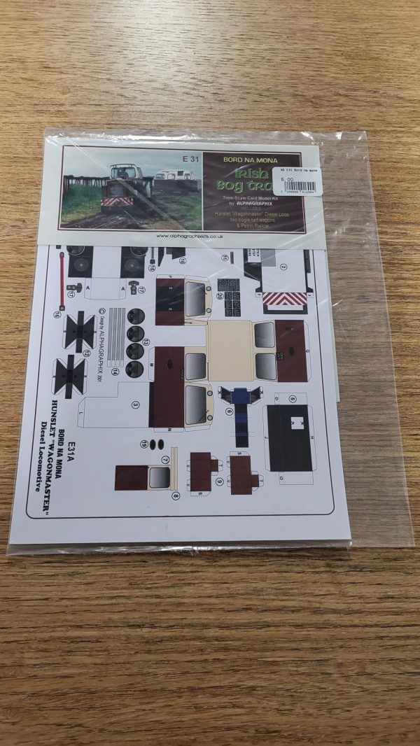 E31 Bord Na Mona Irish Bog Train