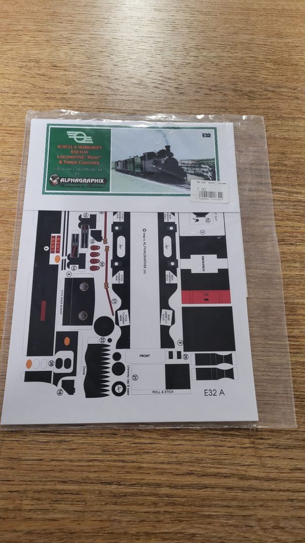 E32 Kent Locomotive and Three Coaches