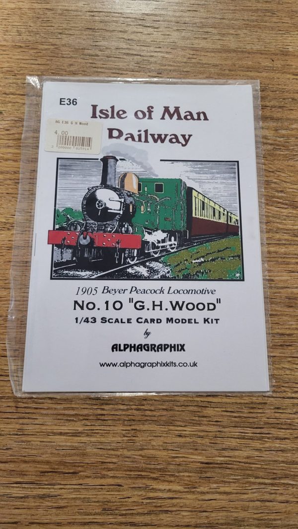 E36 Isle of Man Railway No.10 G. H. Wood