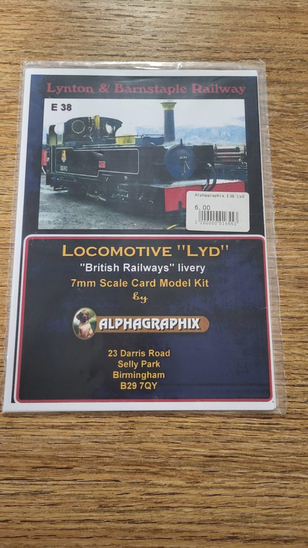 E38 Lynton and Barnstaple Locomotive "Lyd" British Railways Livery