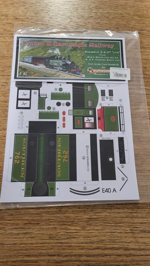 E40 Lynton and Barnstaple Baldwin and Bogie Brake Van No.23