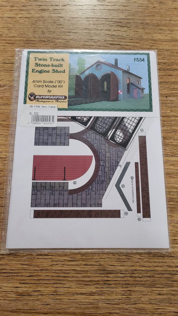 F534 Twin Track Stone Built Engine Shed