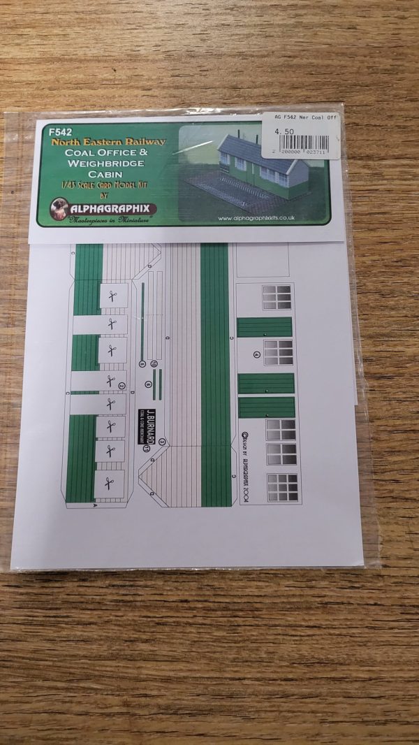 F542 N.E.R. Coal Office and Weighbridge Cabin