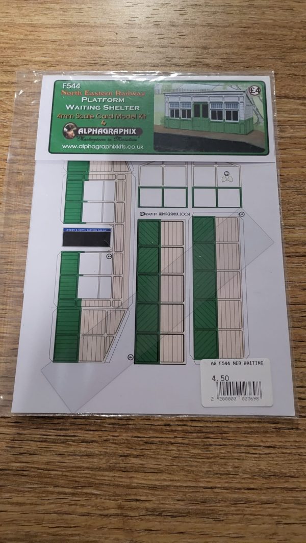 F544 N.E.R. Platform Waiting Shelter