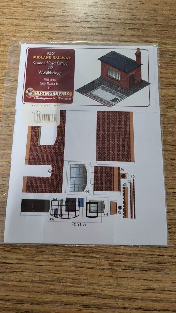 F551 Midland Railway Goods Yard Office and Weighbridge