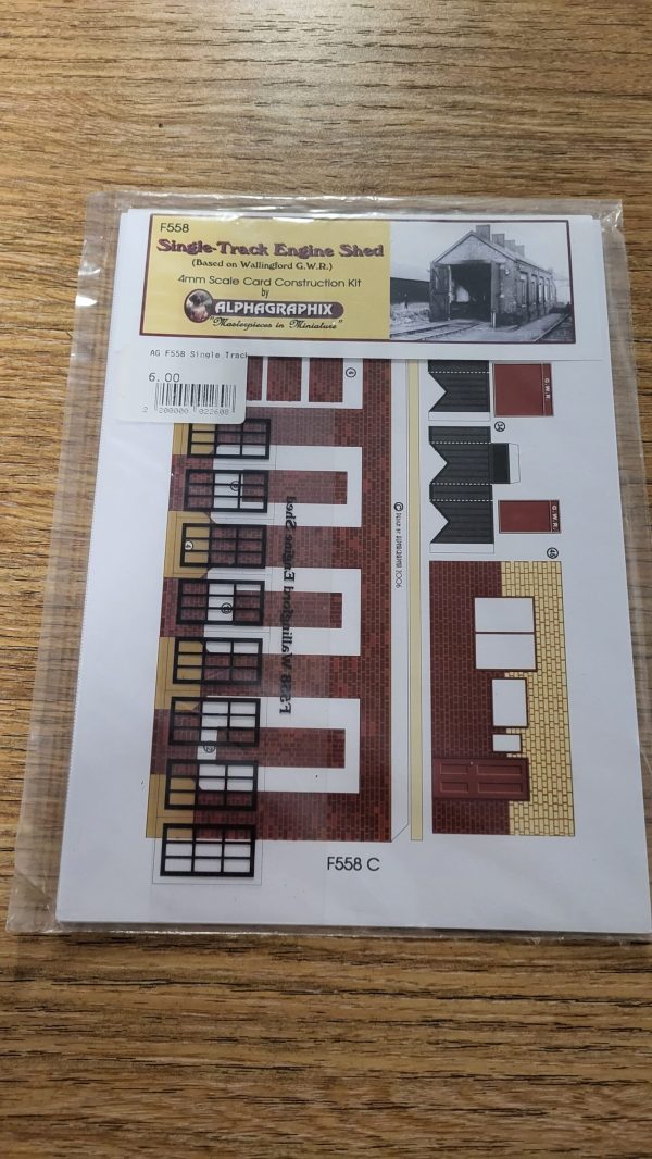 F558 G.W.R. Wallingford Single-Track Engine Shed