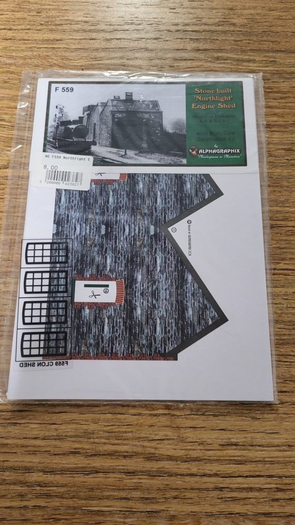 F559 Stone Built "Northlight" Engine Shed