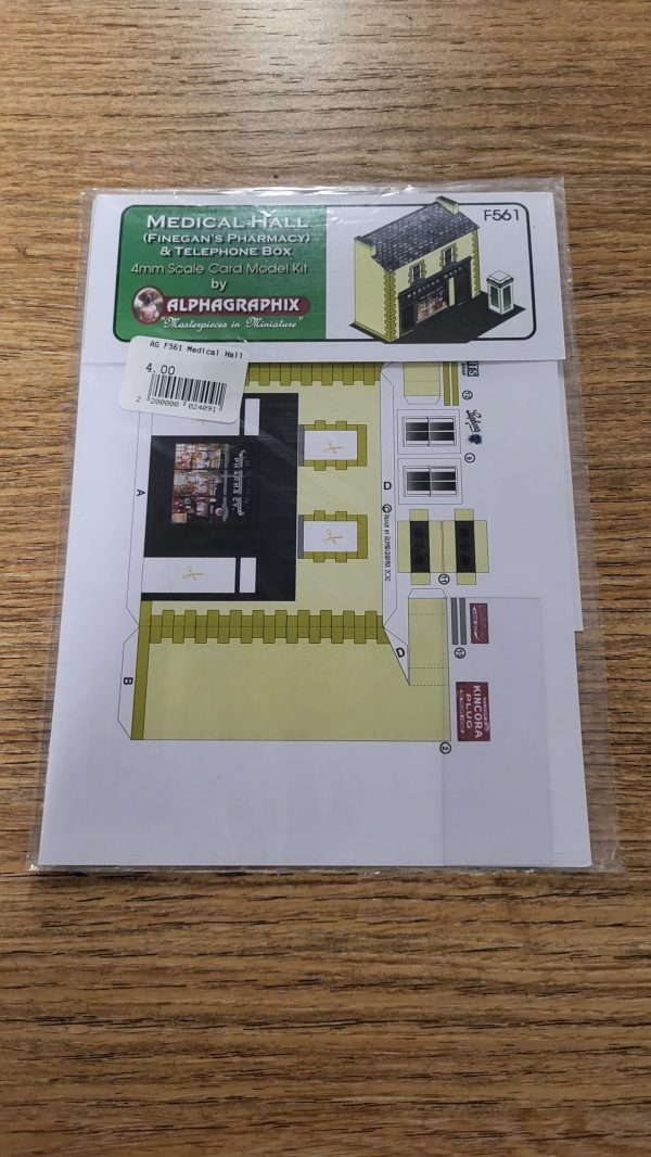 F561 Medical Hall (Finegan's Pharmacy) and Telephone Box