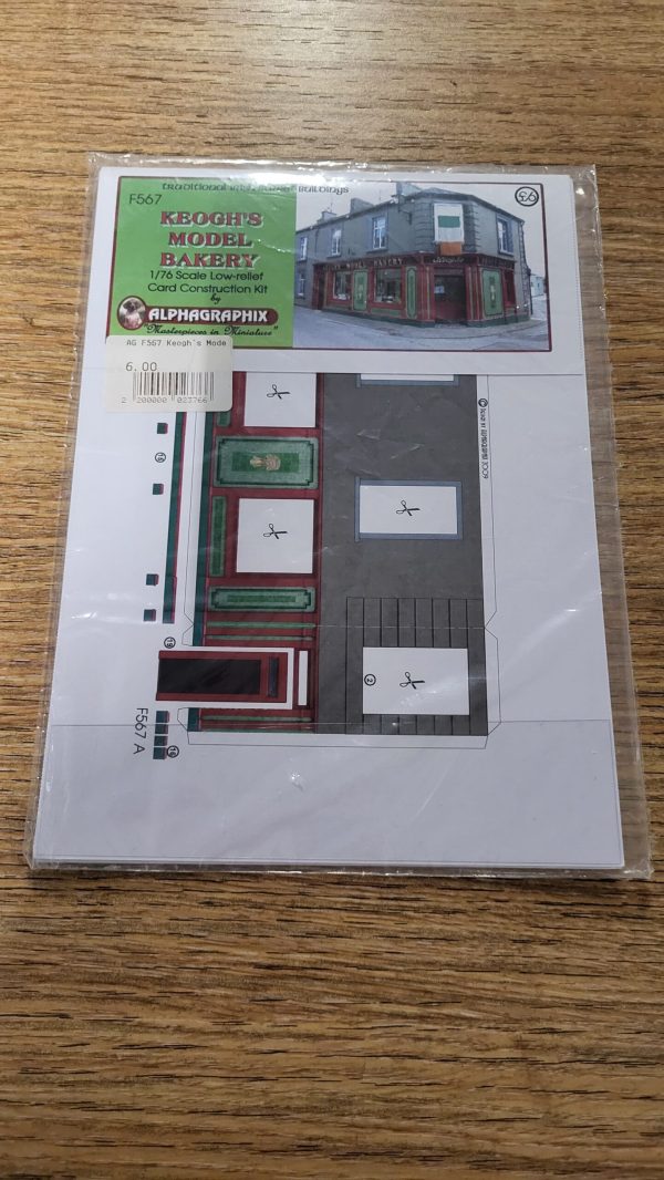 F567 Traditional Irish Street Buildings "Keogh's Model Bakery"