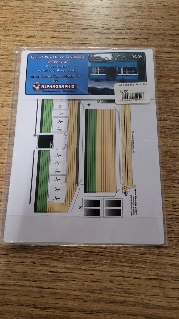 F569 Great Northern Railway of Ireland Platform Waiting Shelter