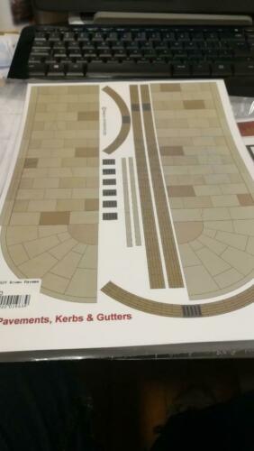 A52B Brown Pavements, Kerbs & Gutters