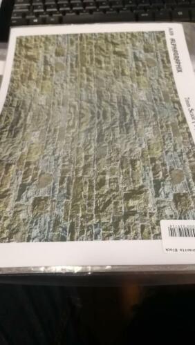 A59 Granite Block Walling Paper 2 Sheets