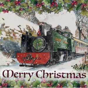 Vale of Rheidol Railway A5 "Merry Christmas" Card (1)