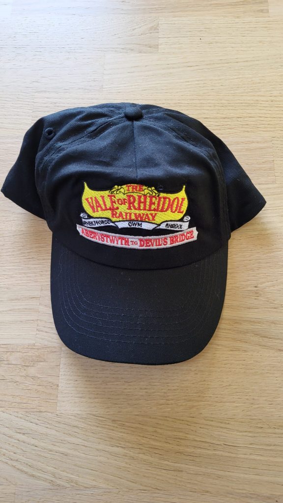 Vale Of Rheidol Railway - Black Baseball Cap