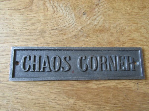Adfix - Chaos Corner Sign