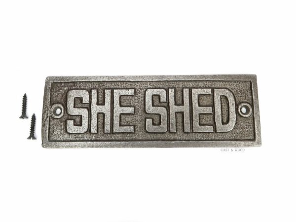Adfix - She-Shed Sign
