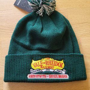 Vale Of Rheidol Railway - Green Bobble Hat