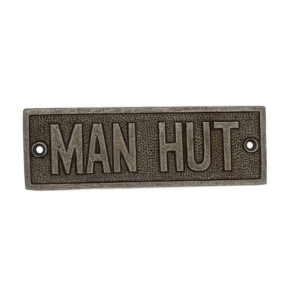 Adfix - Man Hut Plaque