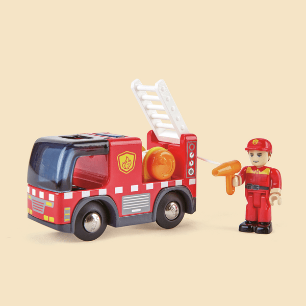 Hape - Fire Truck with Siren