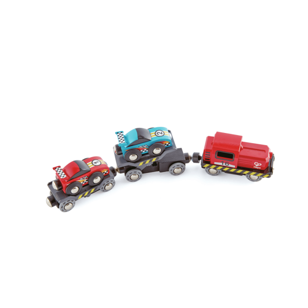 Hape - Race Car Transporter