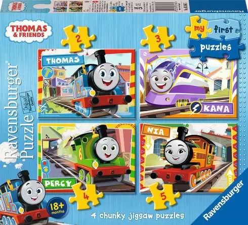 Children’s Puzzle Thomas & Friends My First Puzzles - 2 + 3 + 4 + 5 Pieces Puzzle