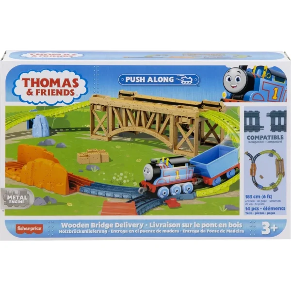 Thomas & Friends Push Along Track - Wooden Bridge Delivery