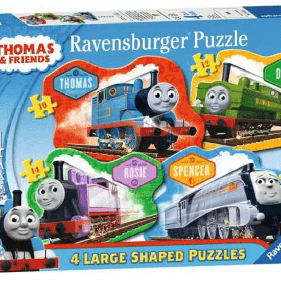 Ravensburger Thomas & Friends 4 Large Shaped Jigsaw Puzzles