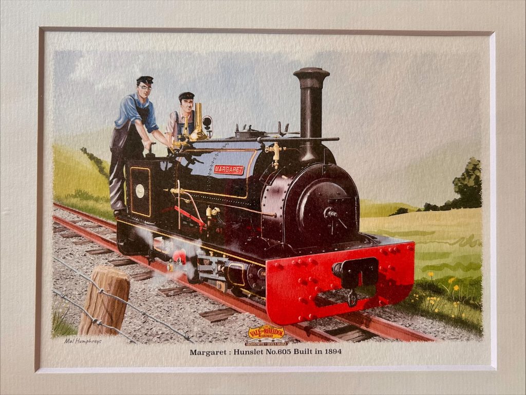 A5 Mounted print of Margaret
