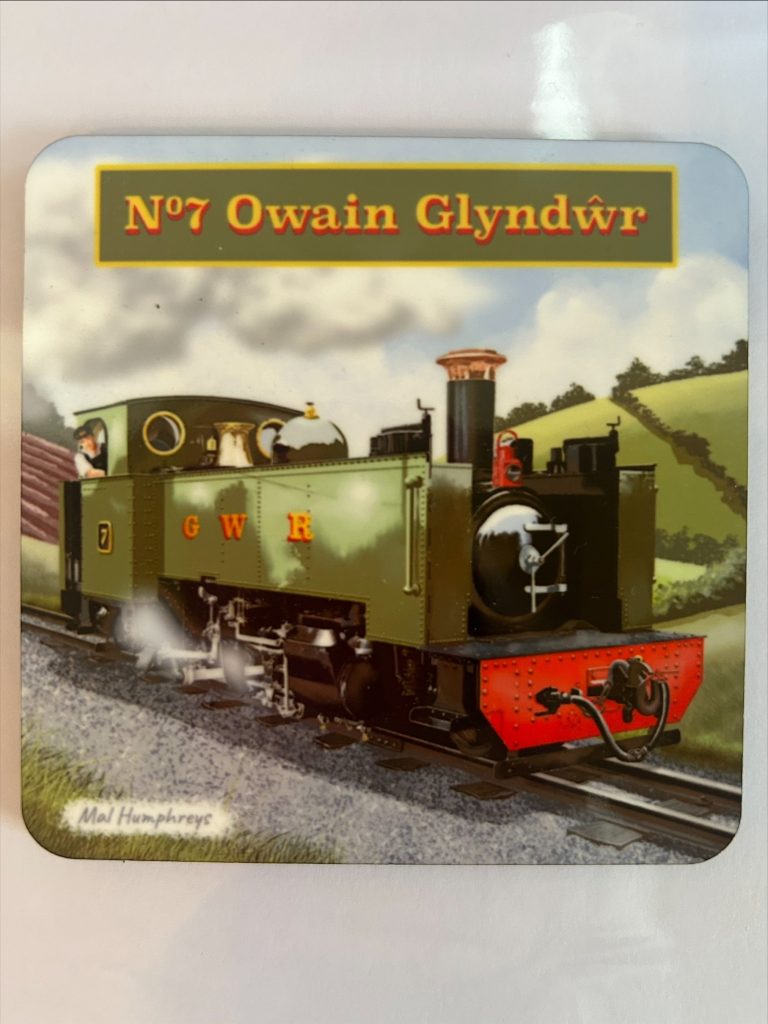 Coaster of No.7 G.W.R. Owain Glyndwr
