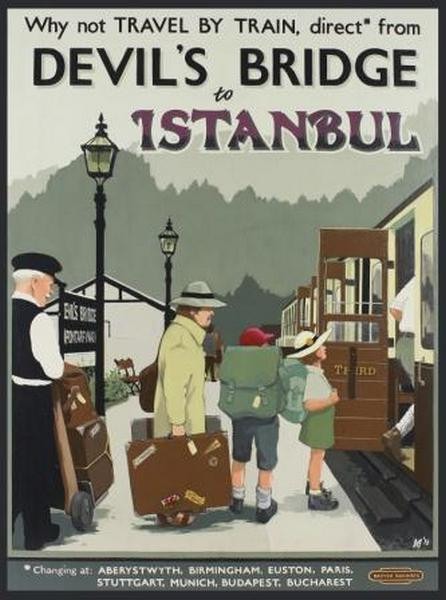 Ag Cain - A3 Devil's Bridge to Istanbul Poster