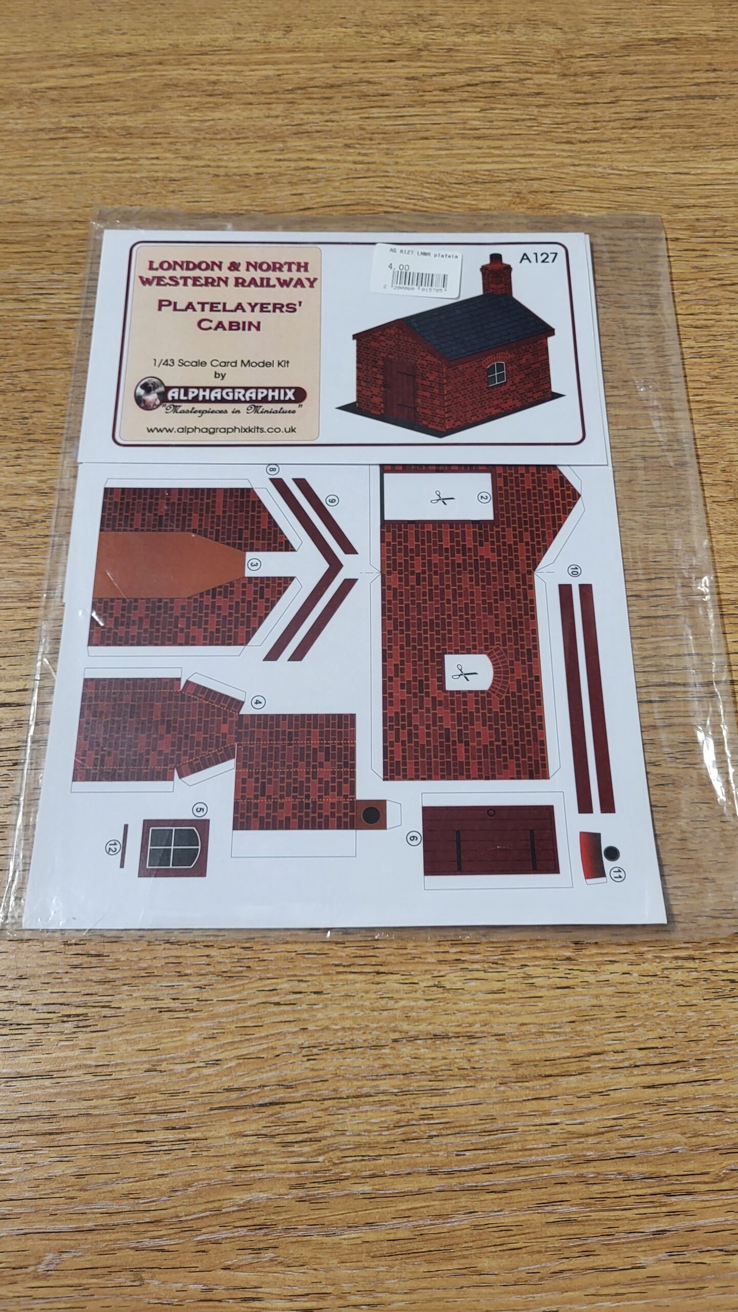 A127 LNWR Plate Layers Cabin