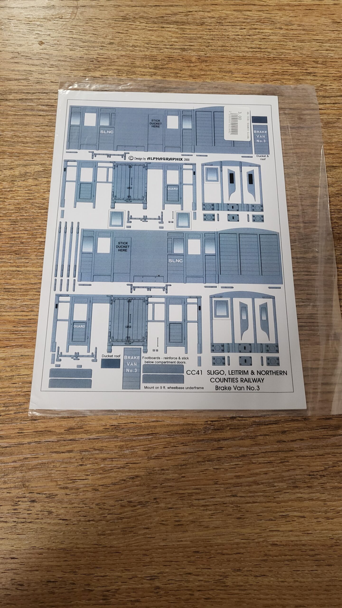 CC41 SL and NCR Goods Brake Van No.3