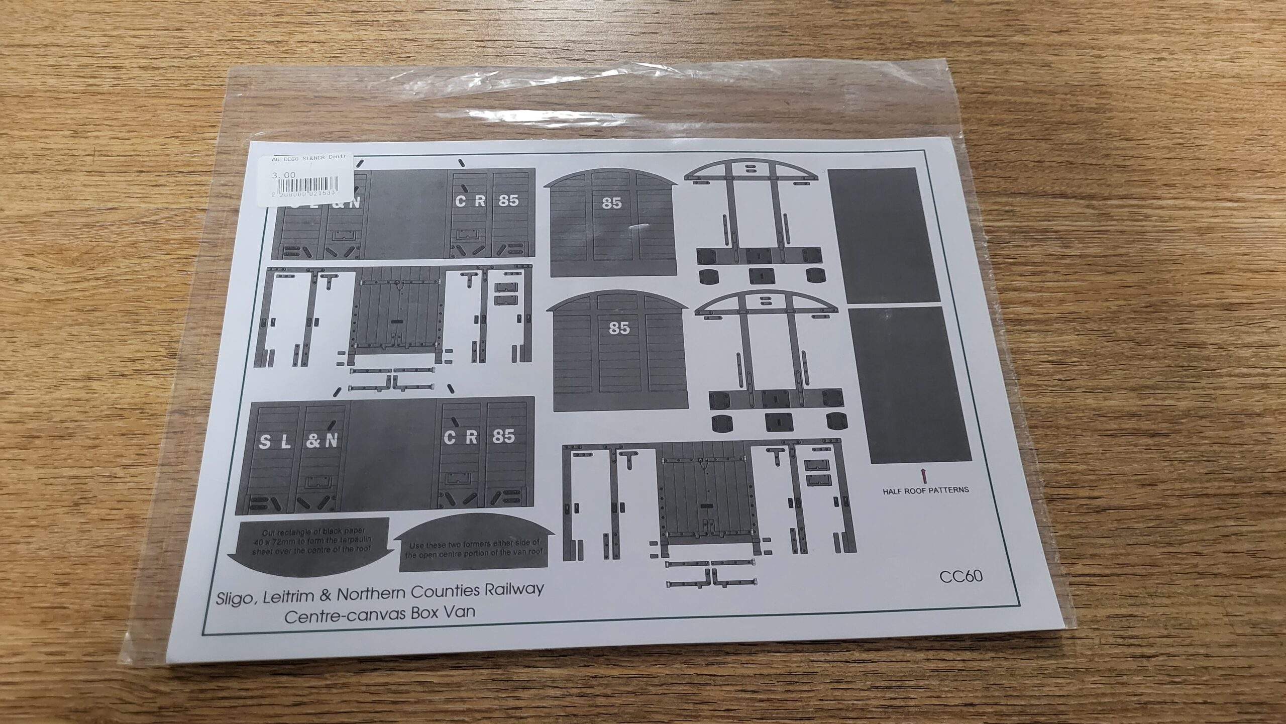 CC60 SL and NCR Centre Canvas Box Van