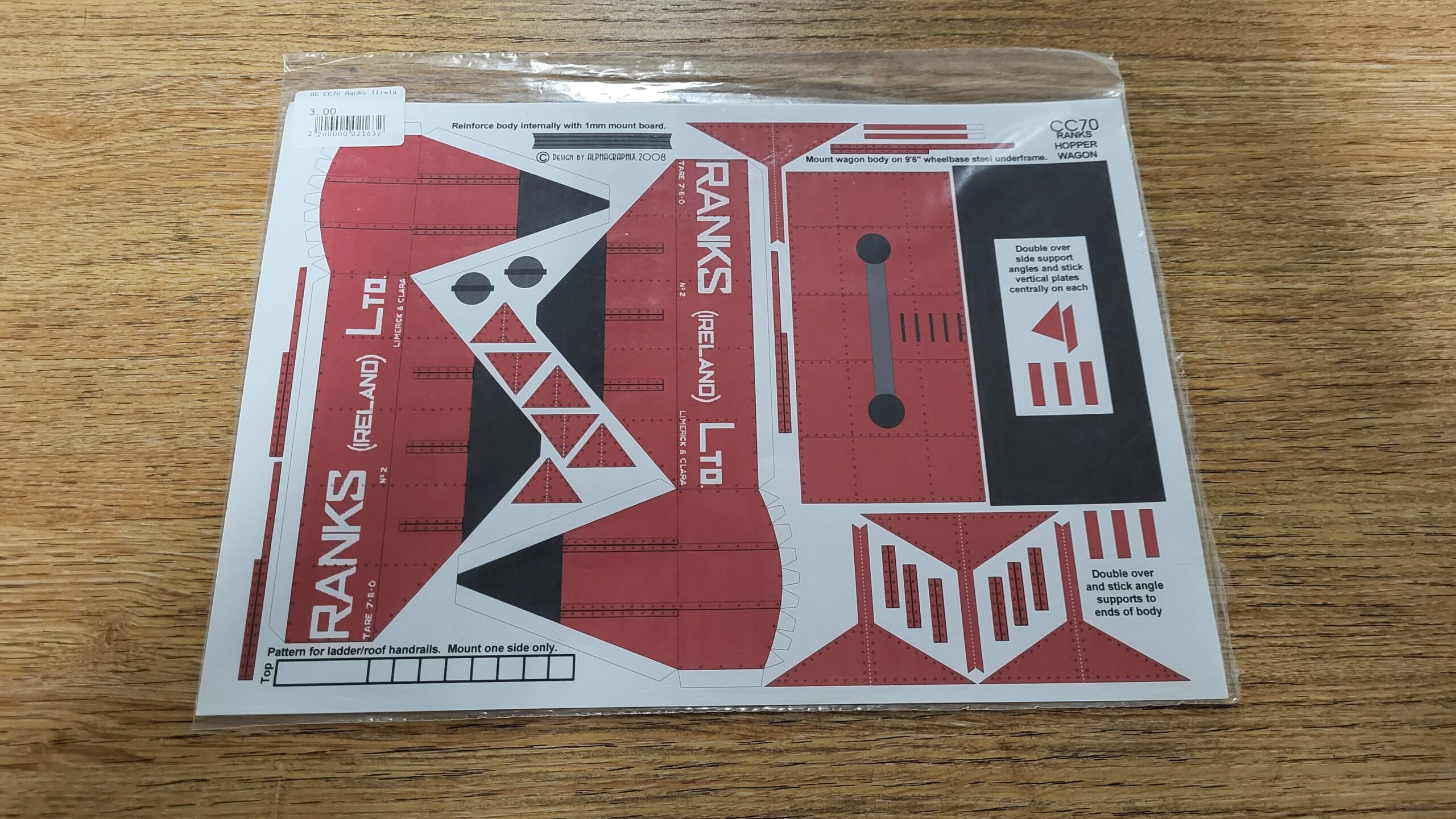 CC70 Ranks (Ireland) Hopper Wagon