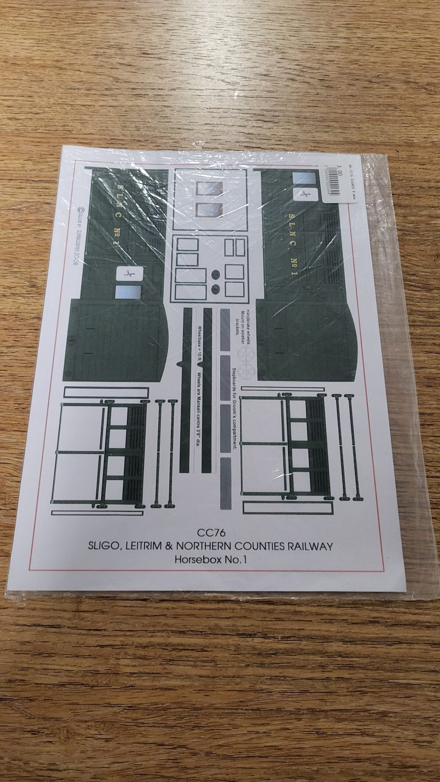 CC76 SL and NCR 4 Wheel Horsebox No.1