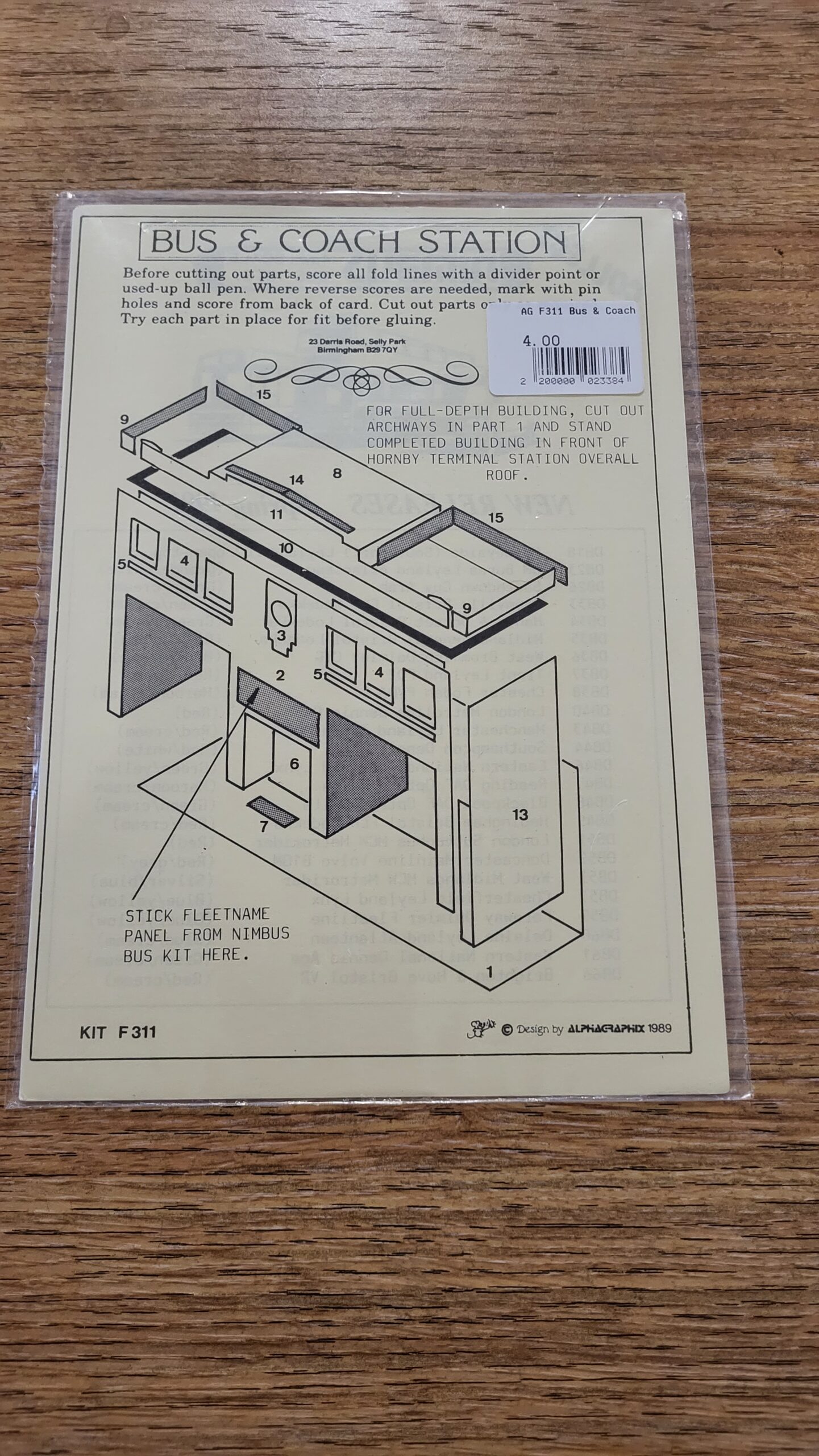 F311 Bus and Coach Station