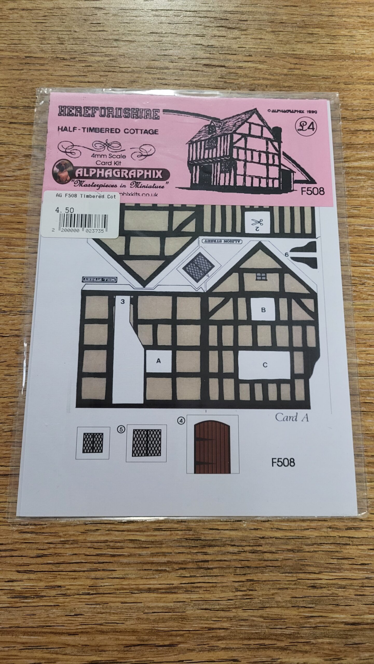 F508 Herefordshire Half Timbered Cottage