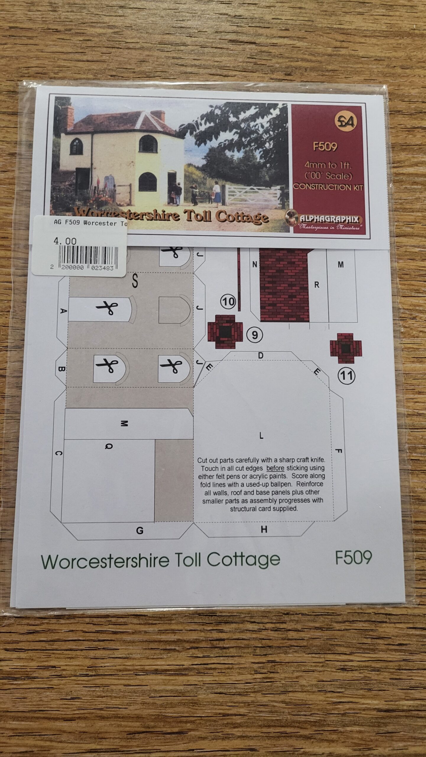 F509 Worcestershire Toll Cottage
