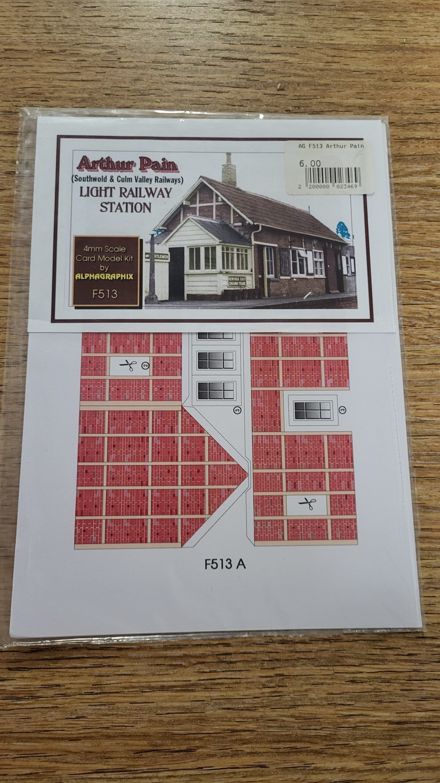 F513 Arthur Pain Light Railway Station