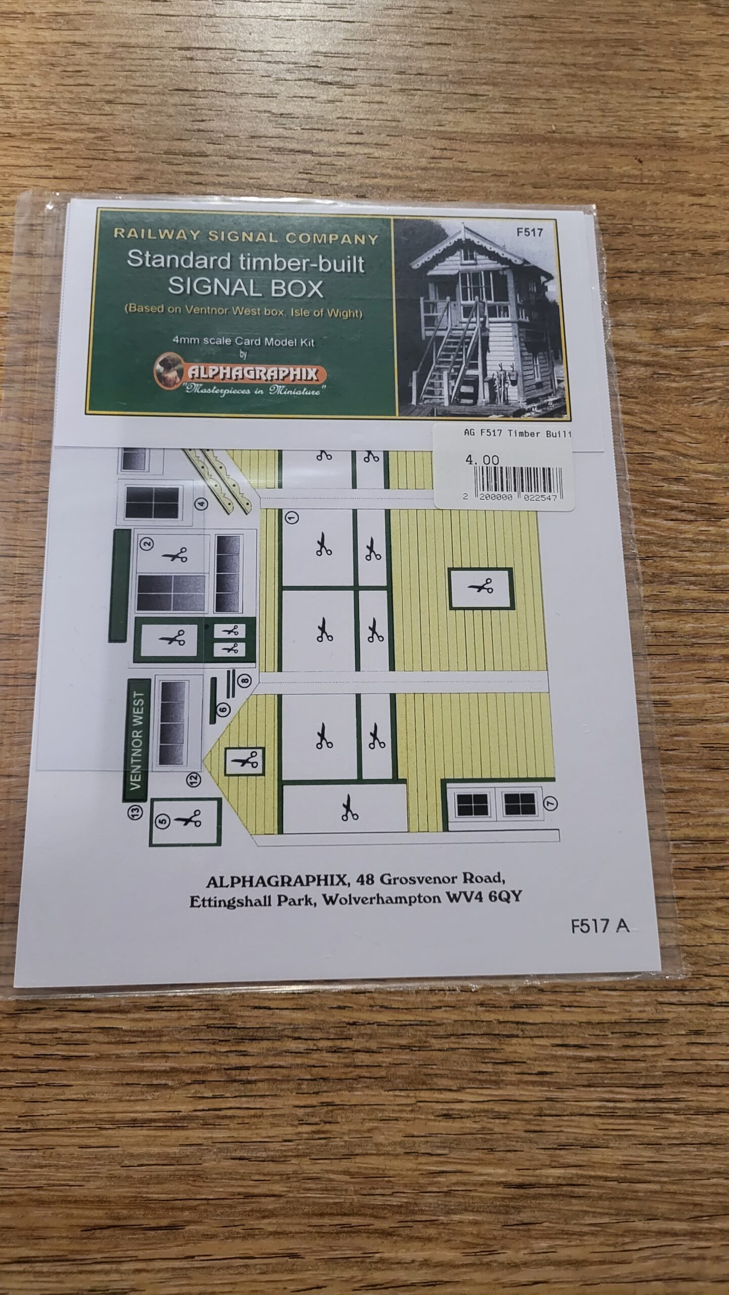 F517 Standard Timber-Built Signal Box