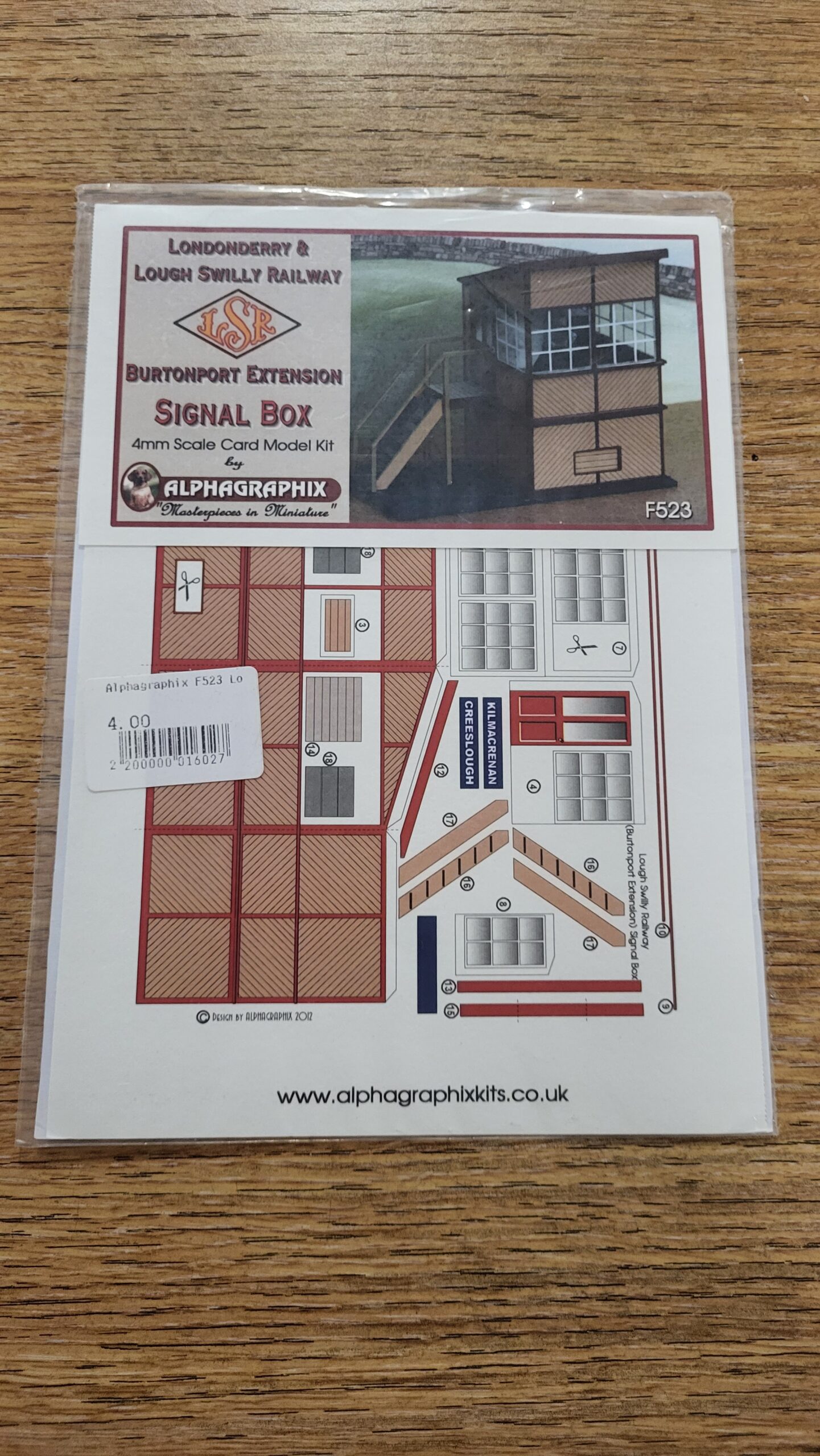 F523 Londonderry and Lough Swilly Burtonport Extension Singnal Box